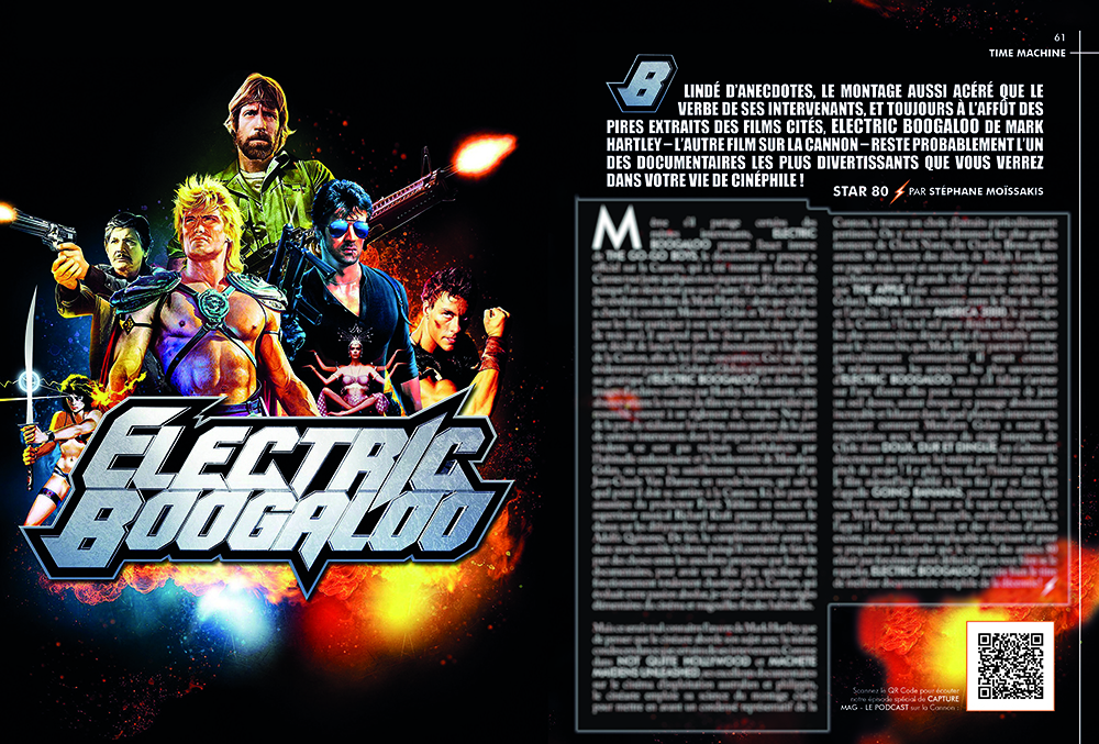 Page floue du futur mook de Capture Mag
