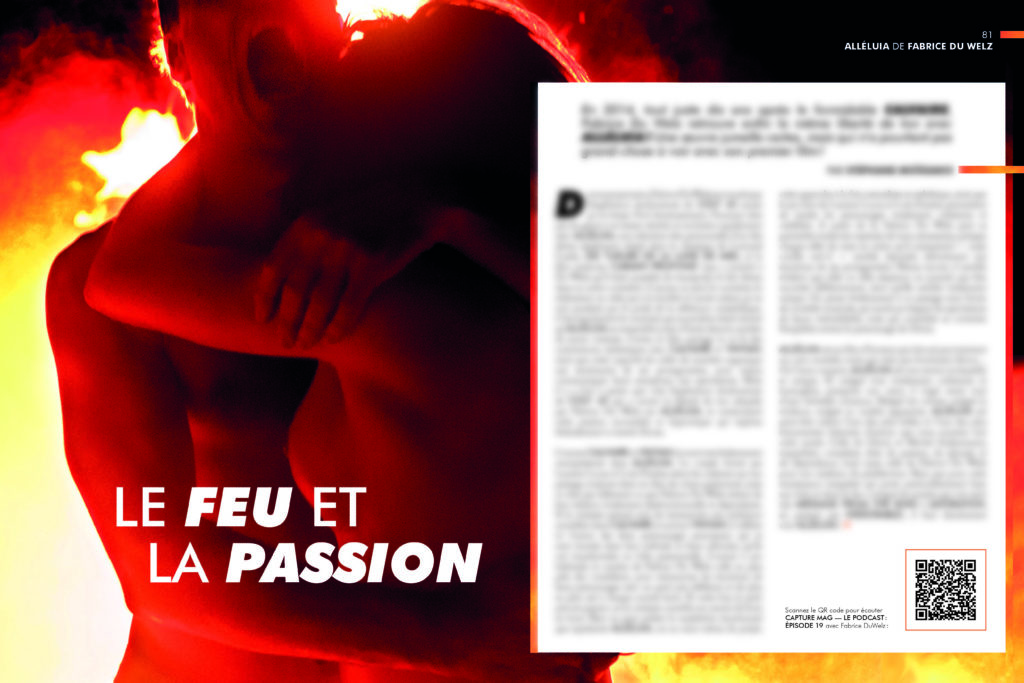 extrait flou du futur mook de Capture Mag
