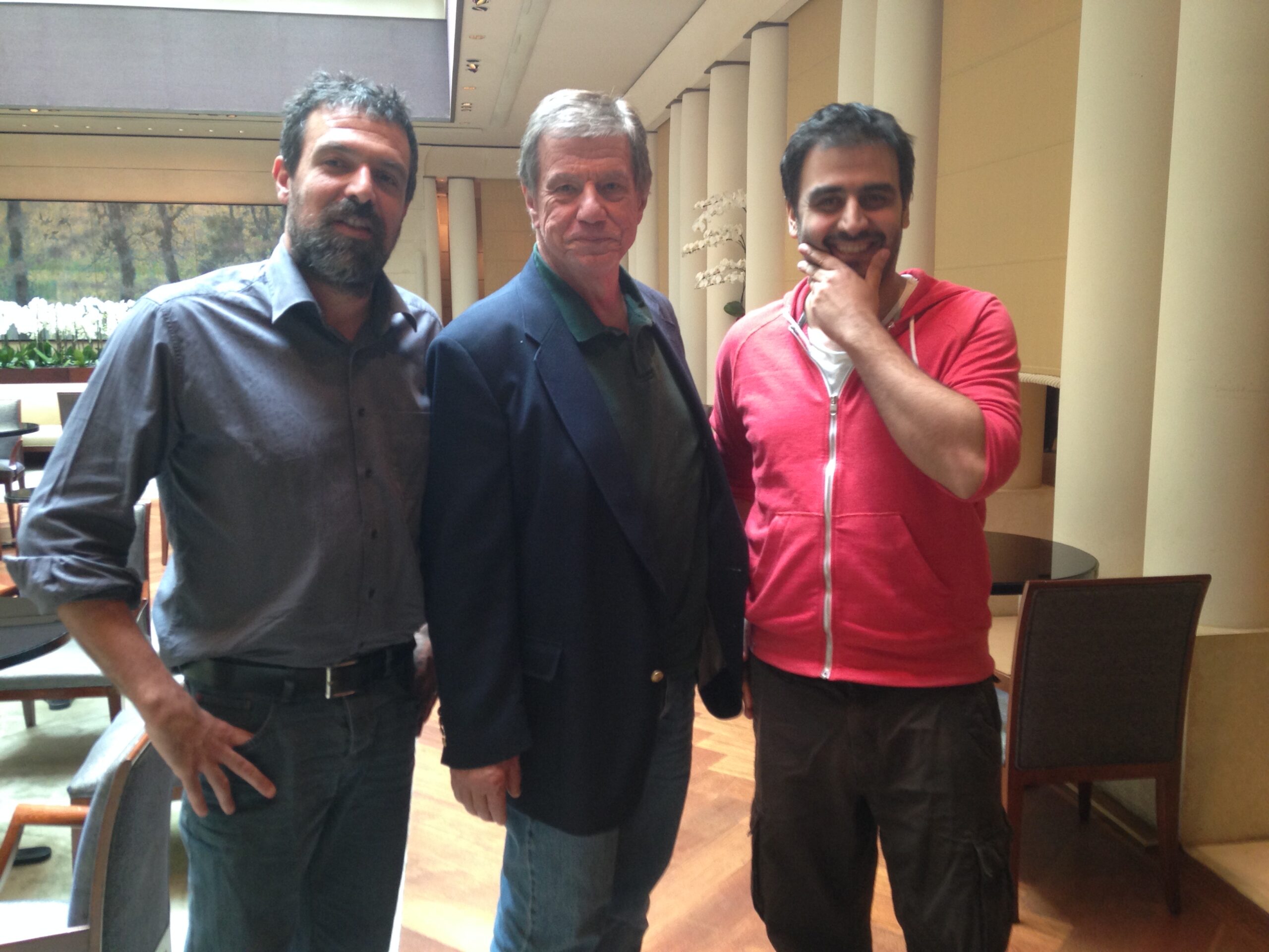 Arnaud Bordas, John McTiernan et Stéphane Moïssakis