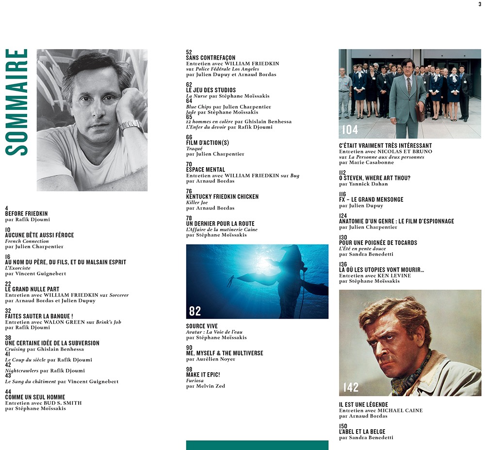 Visuel des pages de sommaire du mook