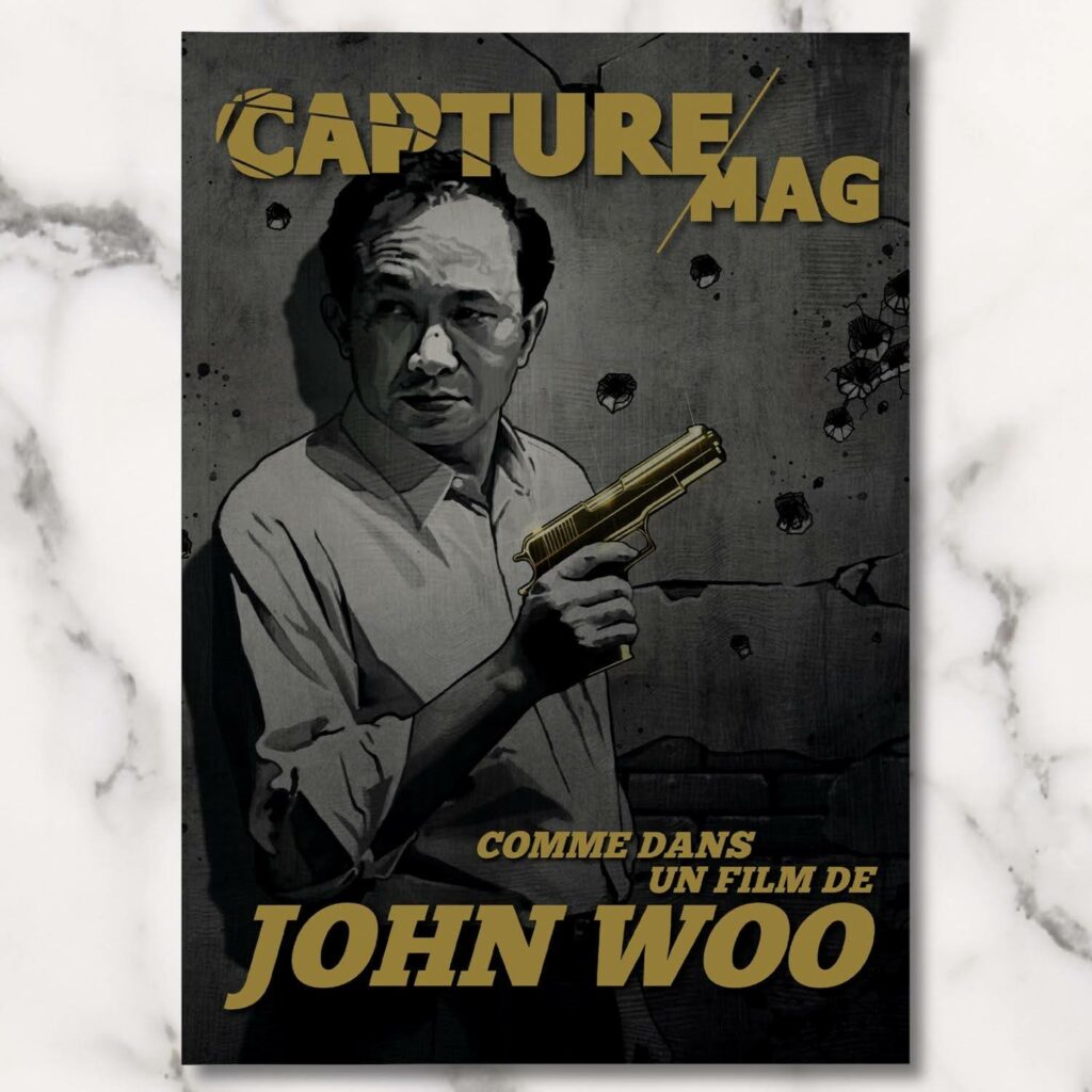 Couverture du futur magazine spécial John Wool - Titre Comme dans un film de John Woo
