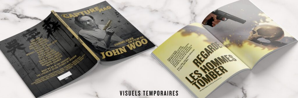 Exemples de pages du futur mag consacré à John Woo